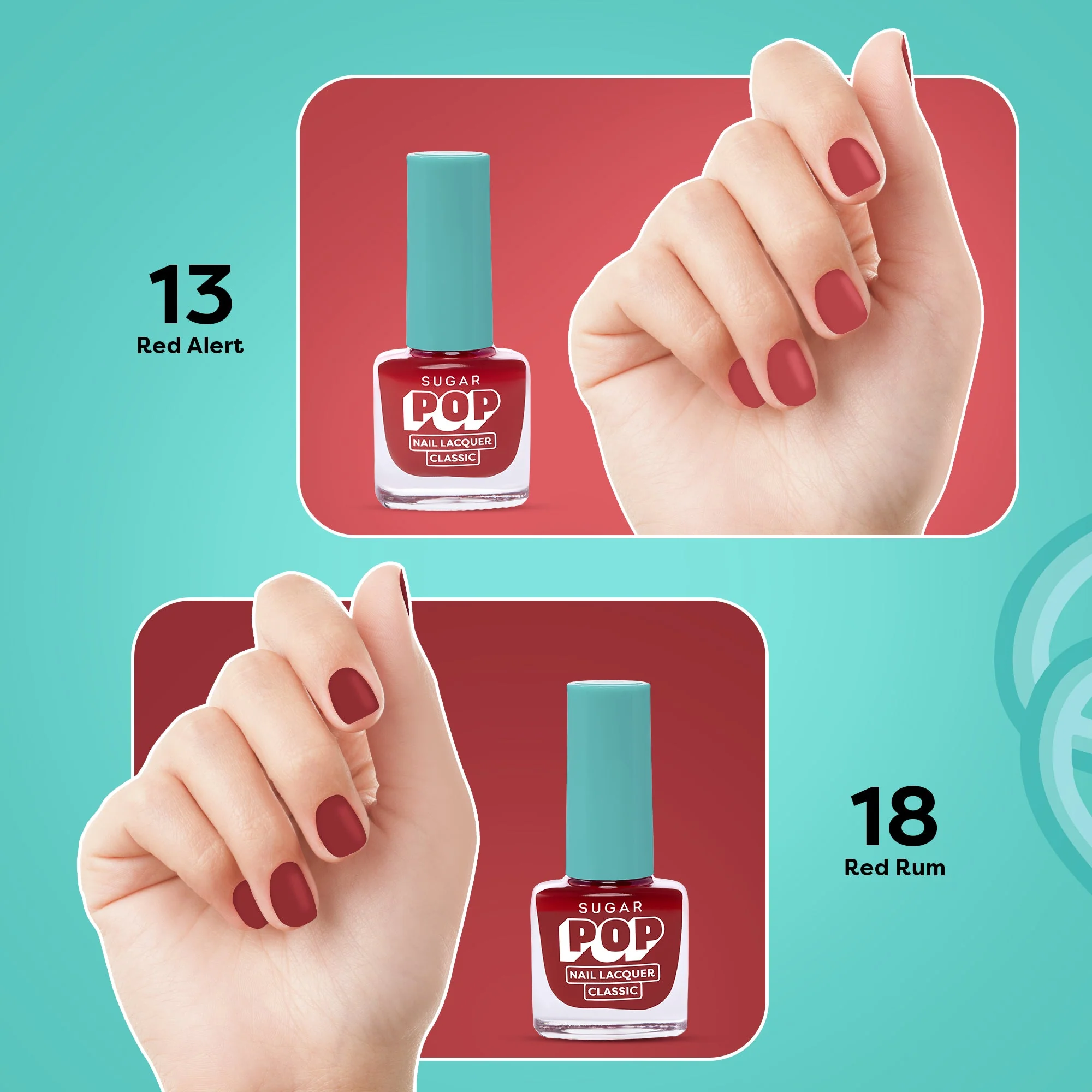 4 in 1 Nail Lacquer Kit 02 Rouge Canvas - Image 5