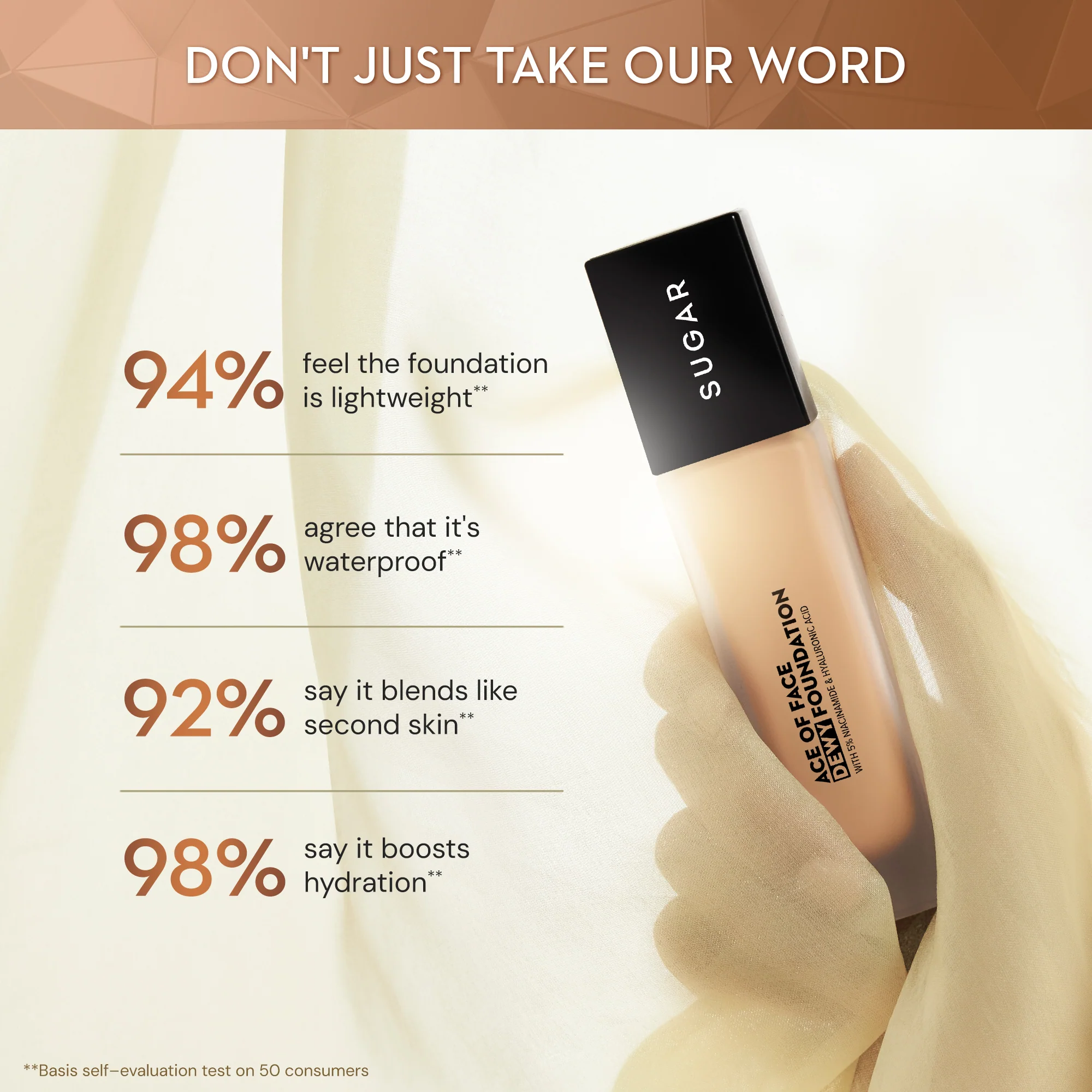 Ace of Face Dewy Foundation - Image 10