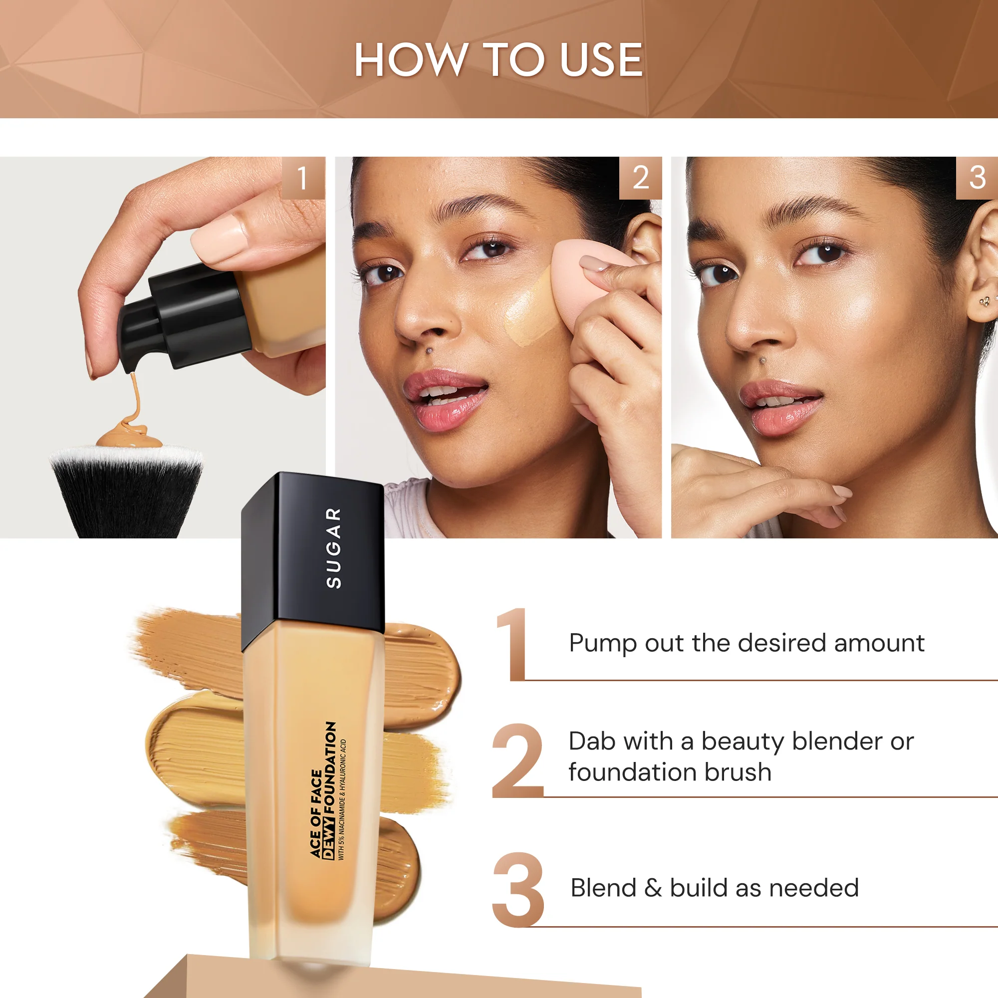 Ace of Face Dewy Foundation - Image 4