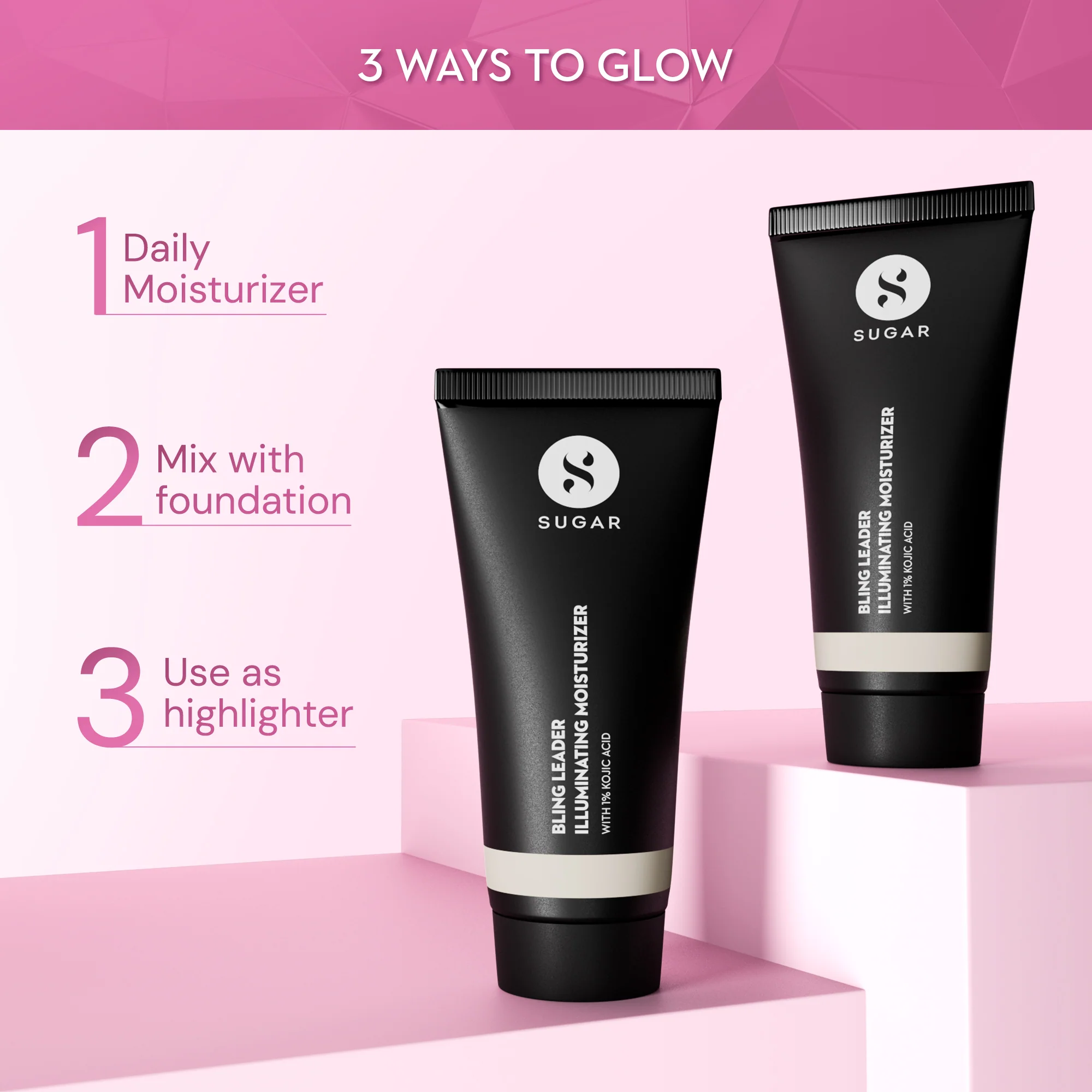 Bling Leader Illuminating Moisturizer with 1% Kojic Acid - Image 6