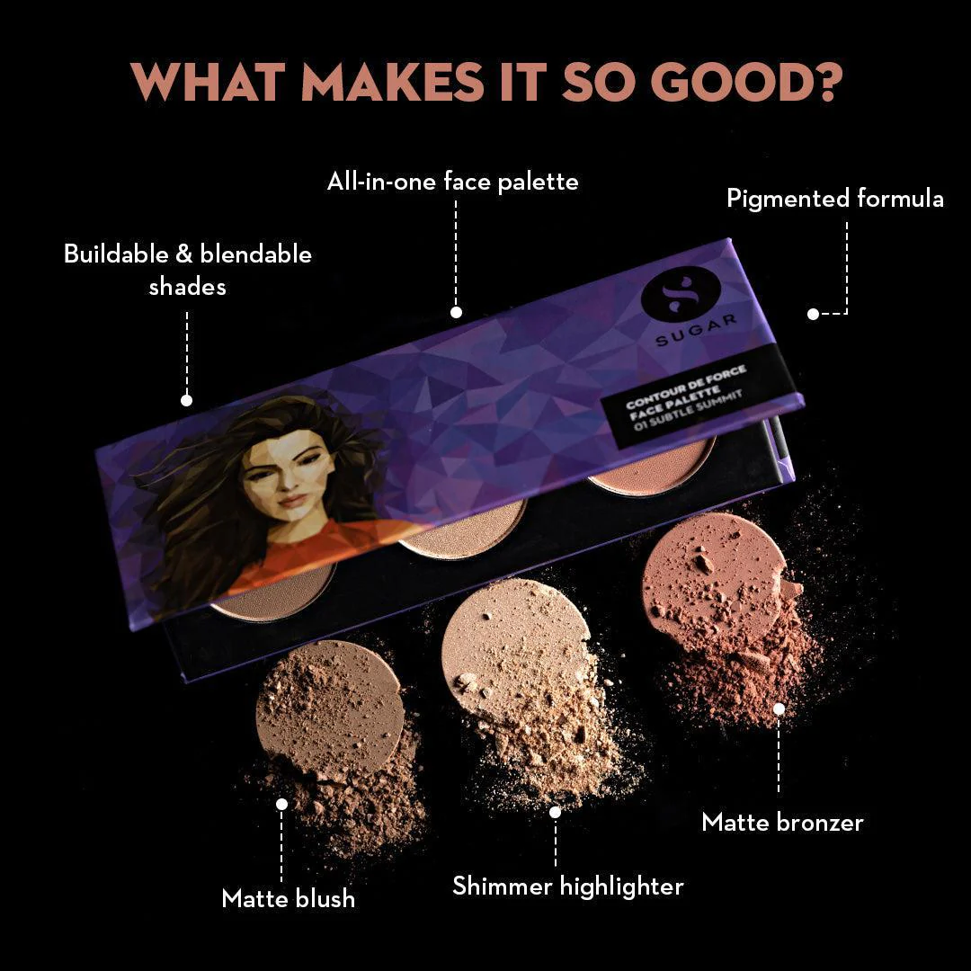Contour De Force Face Palette - Image 2