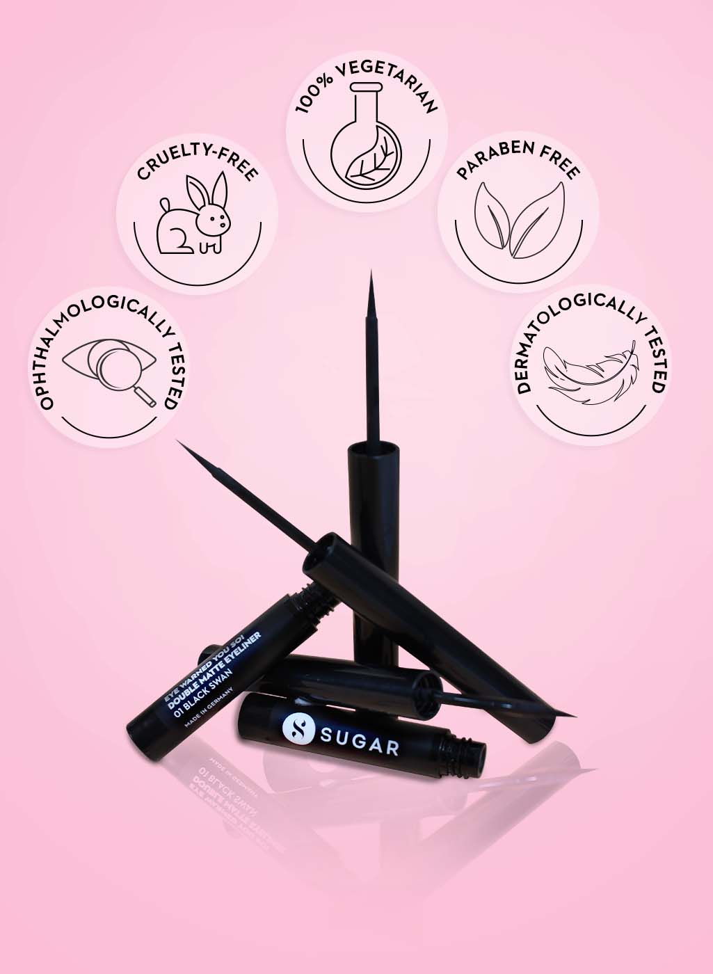 Eye Warned You So! Double Matte Eyeliner - Image 5