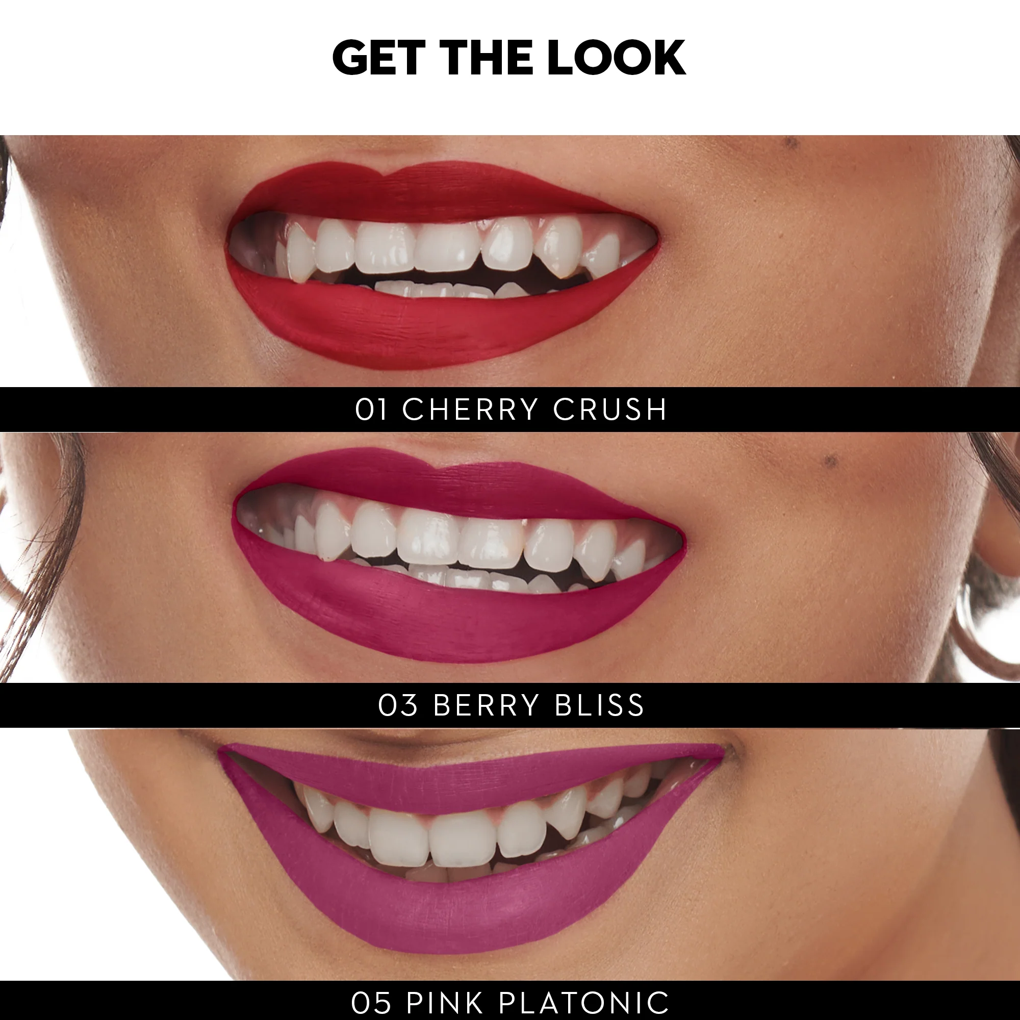 La La Love 18HR Liquid Lipstick Set (Pack Of 3) - Image 4