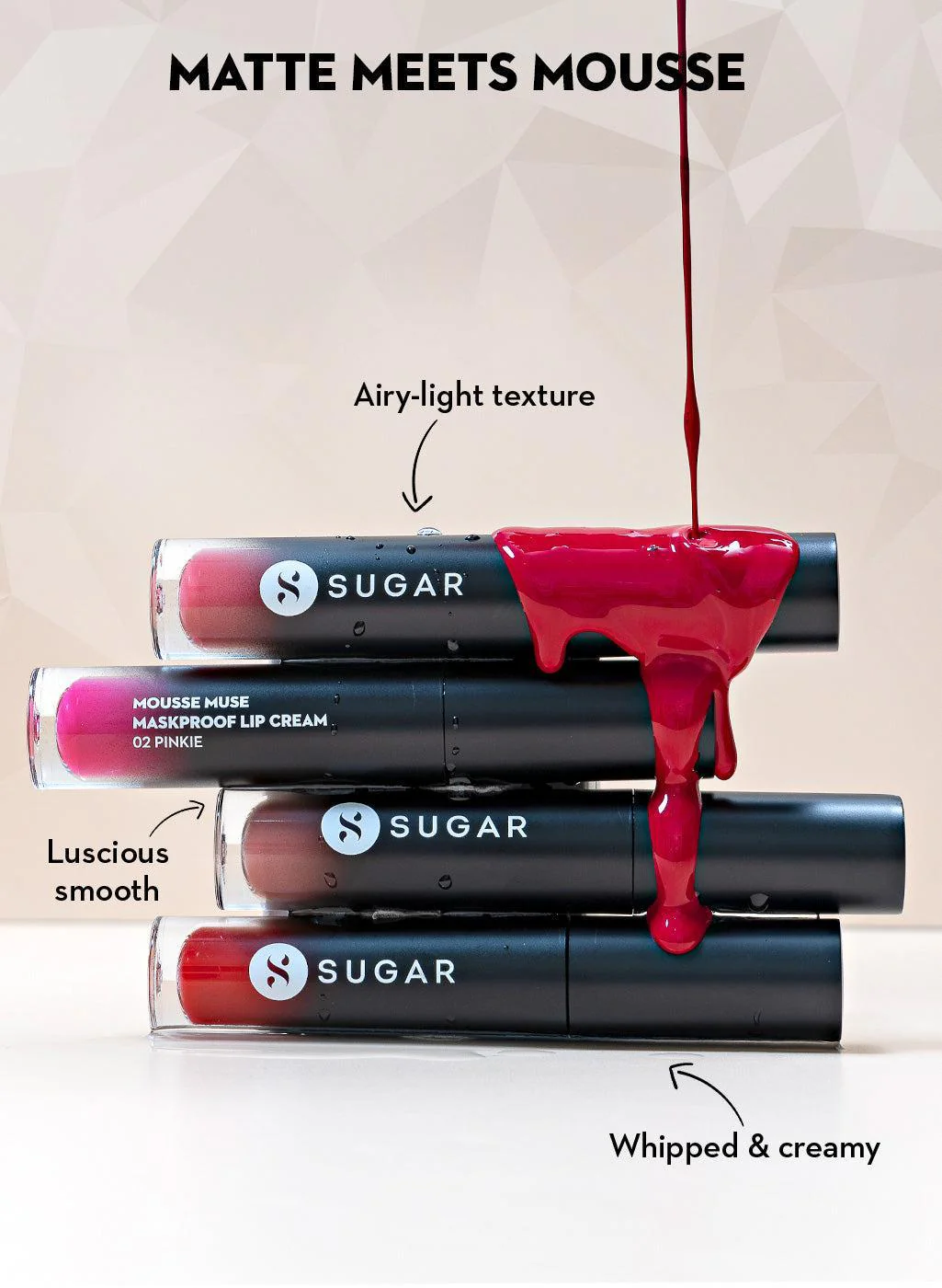 Mousse Muse Maskproof Lip Cream (04 Water Lillies) - Image 5