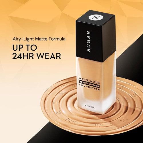 SUGAR Matte Match Transferproof Foundation - 35 Frappe (TOI) - Image 2