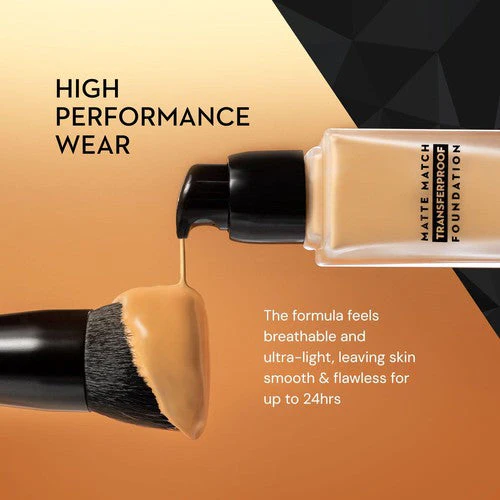 SUGAR Matte Match Transferproof Foundation - 35 Frappe (TOI) - Image 4