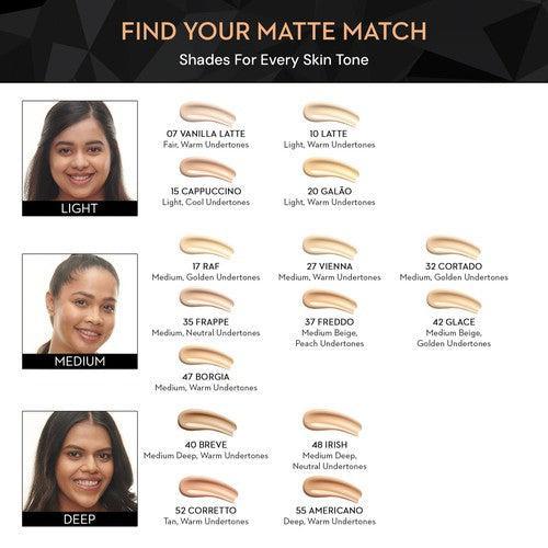 SUGAR Matte Match Transferproof Foundation - 35 Frappe (TOI) - Image 6