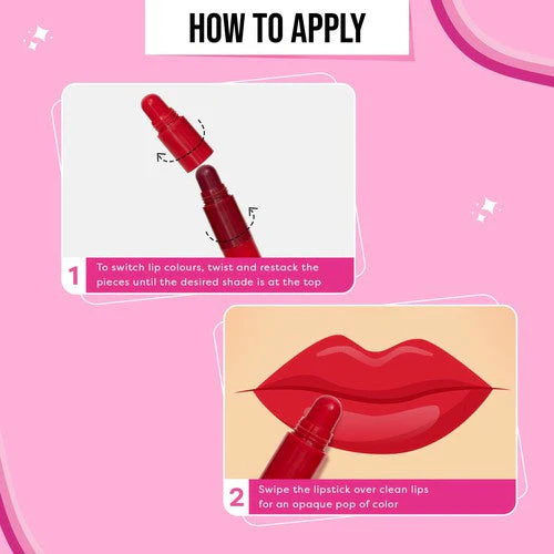 4 in 1 Lip Twist - 02 Rouge Delight - Image 4