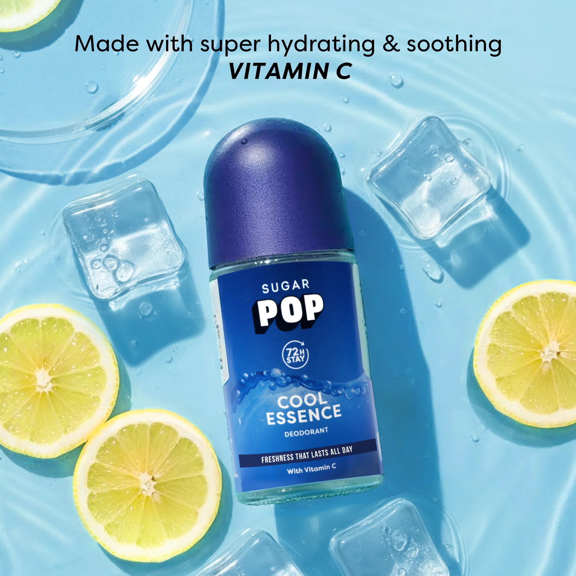 SUGAR POP Cool Essence Roll on Deodorant 50ml - Image 5