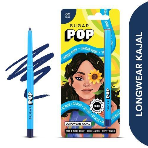 SUGAR POP Longwear Kajal - 02 Blue (TOI)
