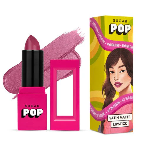 SUGAR POP Satin Matte Lipstick 07 Blossom - Image 2