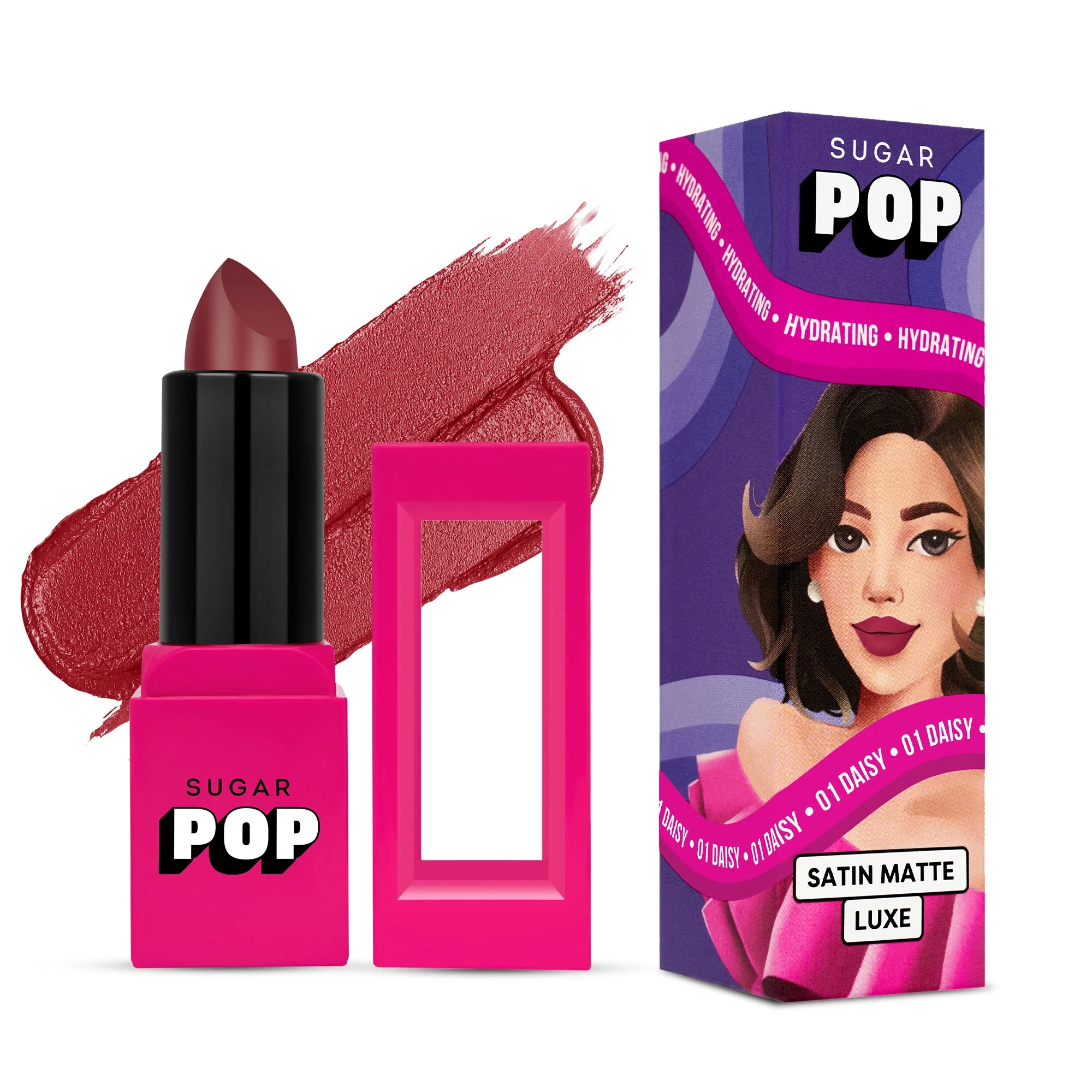 Satin Matte Luxe Lipstick - Image 2