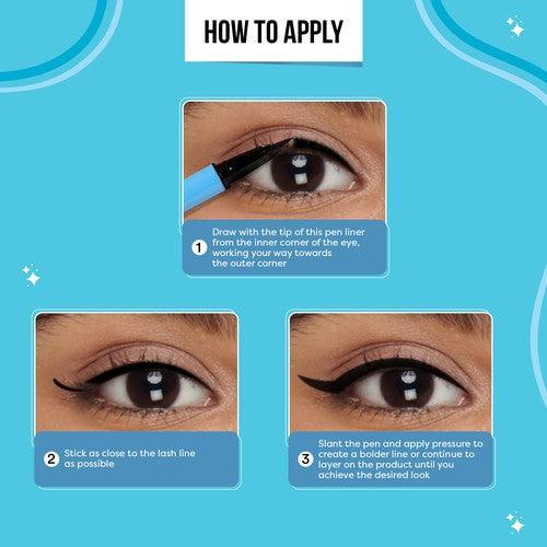 Waterproof Eyeliner - 01 Black - Image 4