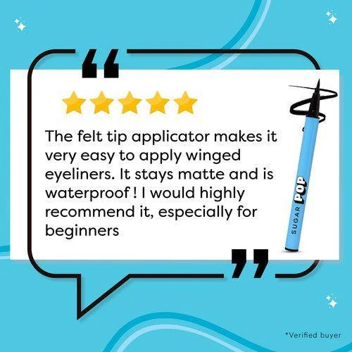 Waterproof Eyeliner - 01 Black - Image 8