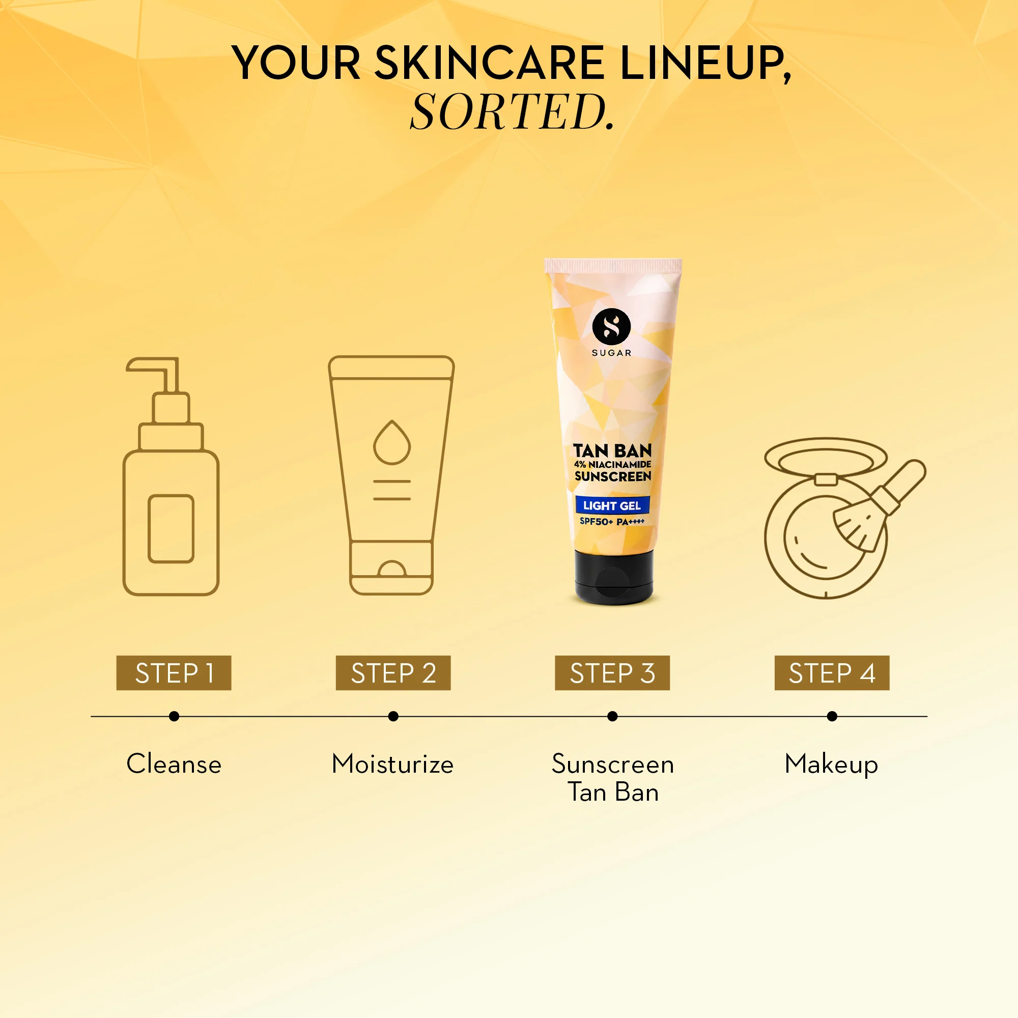 Tan Ban 4% Niacinamide Sunscreen Light Gel - Image 9