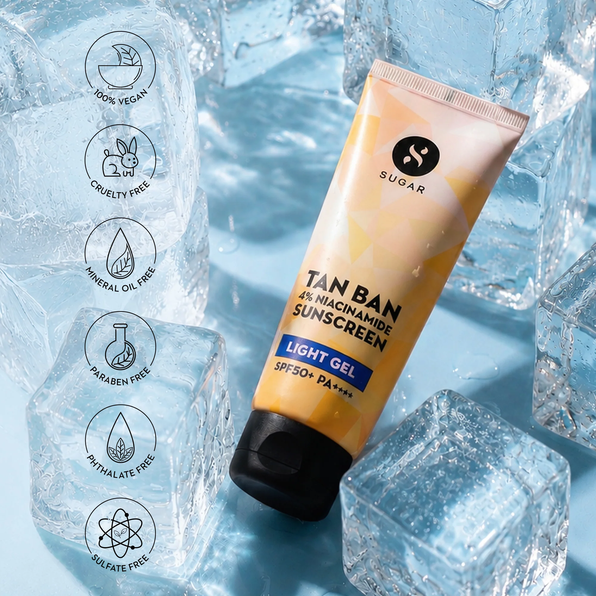 Tan Ban 4% Niacinamide Sunscreen Light Gel 10 ML (Mini) - Image 5