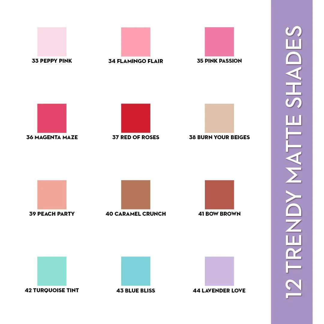 Tip Tac Toe Nail Lacquer Matte - Image 15